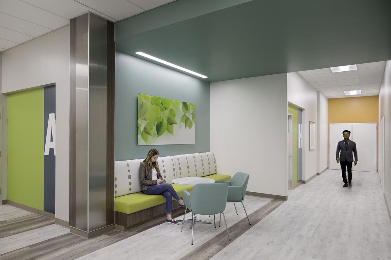 Design mental health interior hospital center